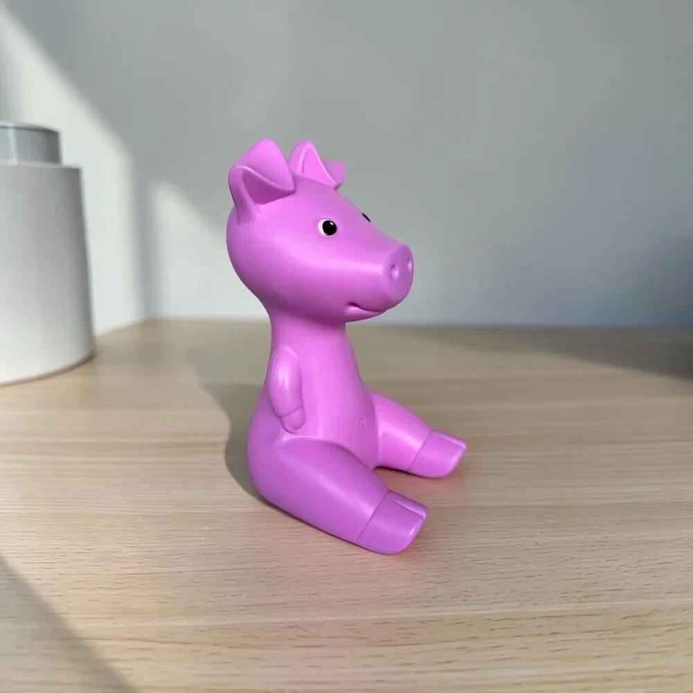Discontinued IKEA GULLGRIS Pink Piggy Bank Money Box Monika Mulder Vintage Desig